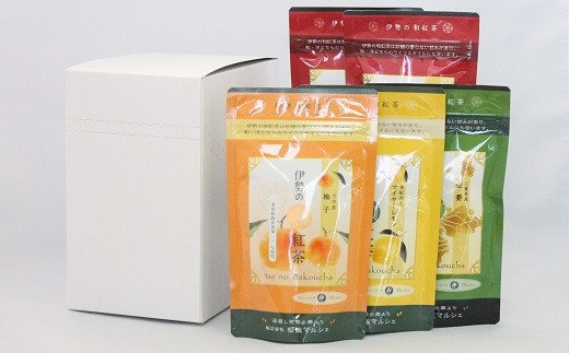 【1-40】伊勢の和紅茶とフレーバーティ3種セット