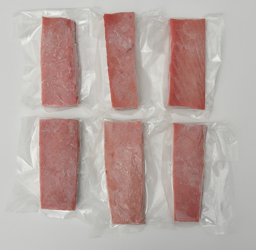 【1.5-8】国産キハダマグロ冷凍短冊セット　約1.2kg