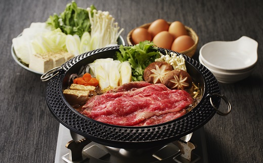 【3-2】松阪牛　すき焼き肉（ロースまたは肩ロース） 400g